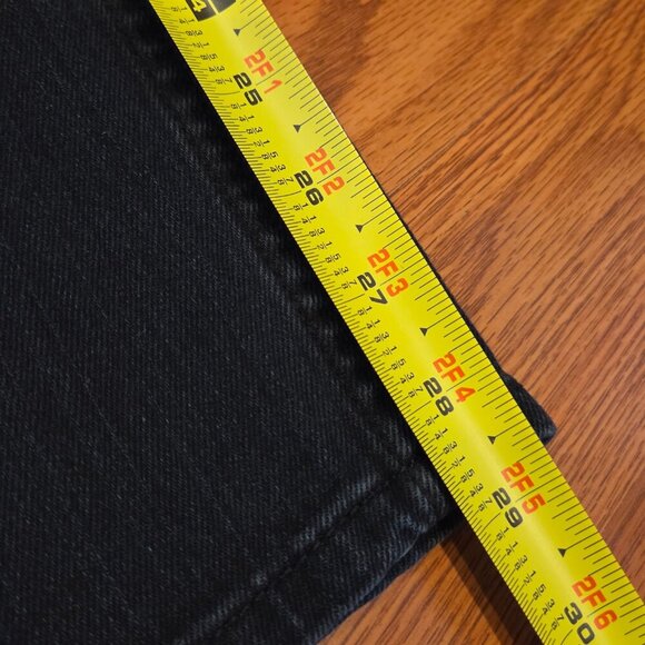 Levis 511 Boys Jeans Sz 16 Reg Black Night Skinny Fit Back to School 28x28 - Picture 11 of 15